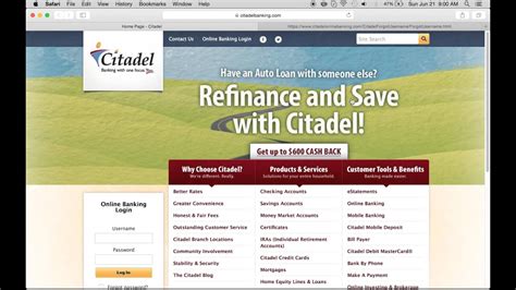 citadelbanking.com login